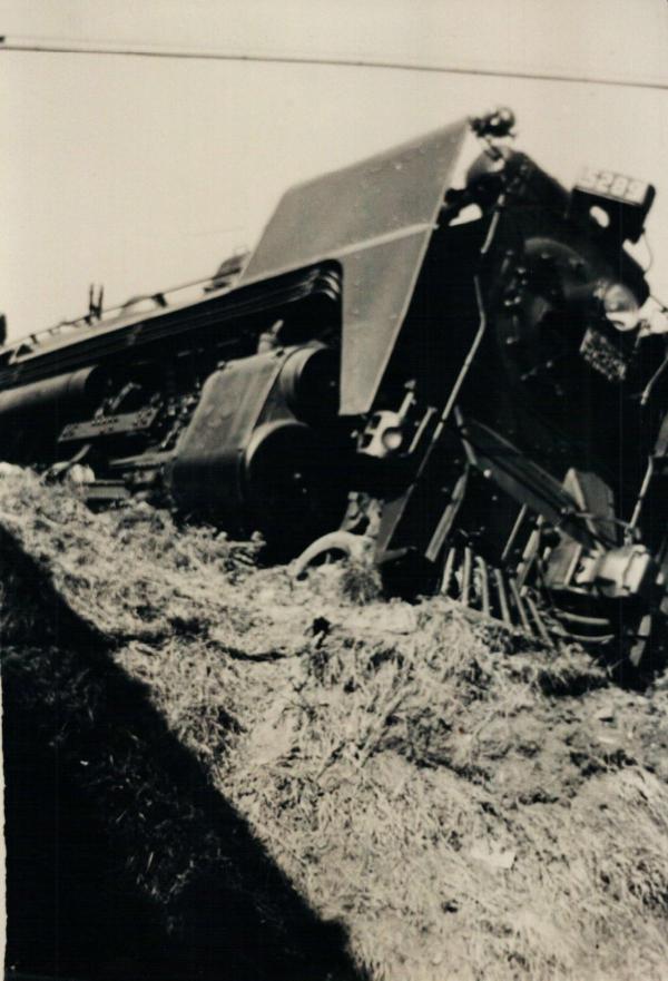 Déraillement de train en septembre 1942