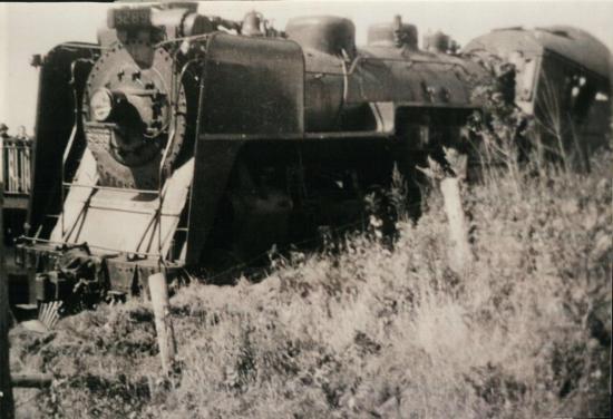 Train derailment in September 1942
