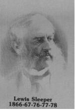 Lewis  Sleeper fut maire de Coaticook 1866-1867