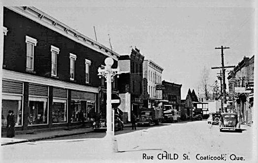 La rue fut nommée en l'honneur de Marcus Child (1792-1859). Il fut député de Stanstead, maître de poste durant sept ans, fondateurs des deux premières écoles, un des premiers commerçants. La rue fut homologuée au début en 1826.